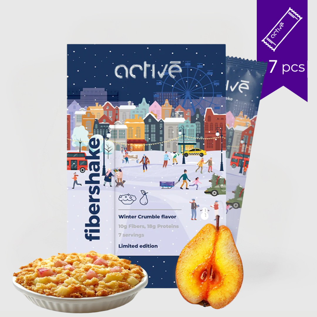 activé FiberShake – Winter Crumble Flavor (7 Servings) I  New Year Sale: Up to 30% Off!