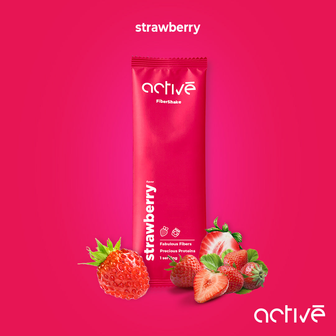 activé FiberShake – Strawberry Flavor (7 Servings) I Autumn Sale: Up to 30% Off!
