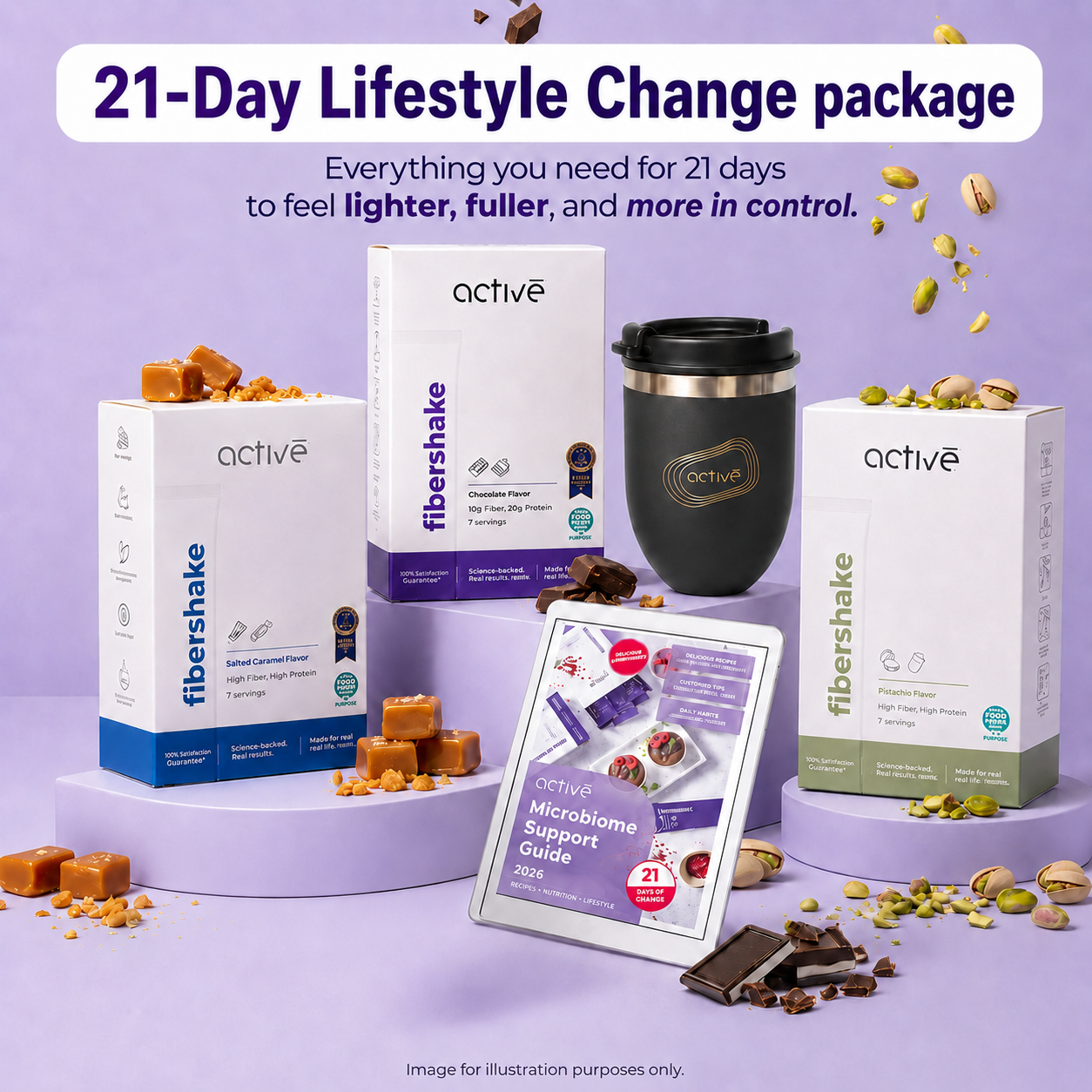 activé FiberShake – Chocolate Flavor (7 Servings) I Summer Reset Sale: Up to 30% Off!