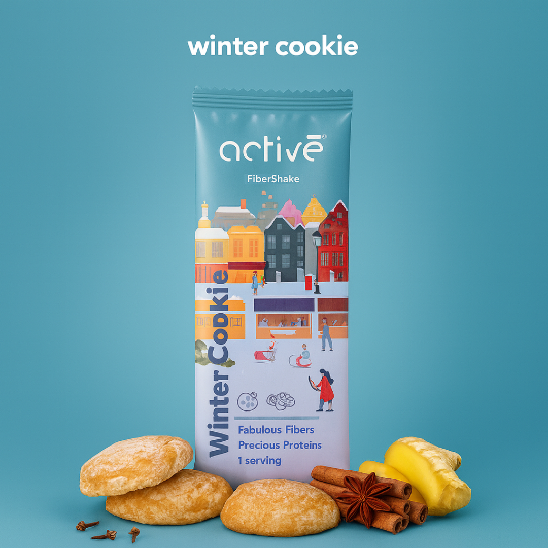activé FiberShake – Winter Cookie Flavor (7 Servings) I  New Year Sale: Up to 30% Off!