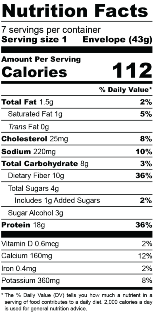Nutrition Facts