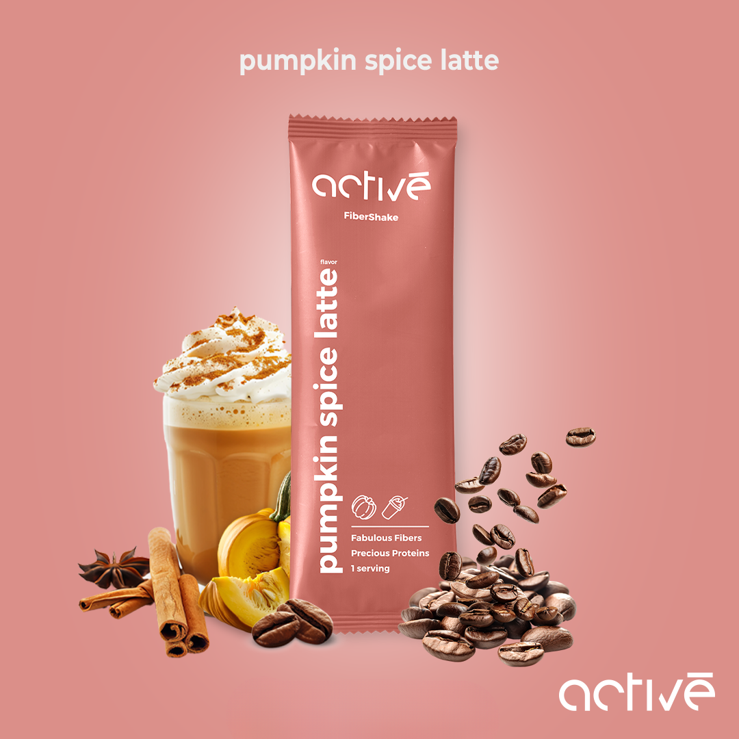 activé FiberShake – Pumpkin Spice Latte Flavor (7 Servings) I Autumn Sale: Up to 30% Off! PRE-ORDER
